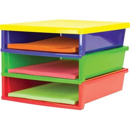 Storex Storex STX61640E01C Quick Stack Construction Paper Organizer STX61640E01C